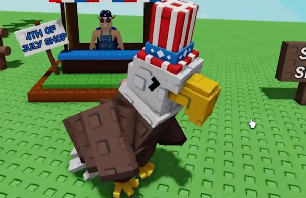 bald eagle grow a garden